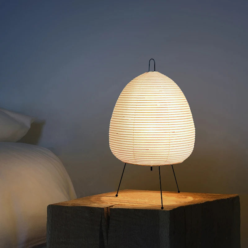 Paper Lantern Light - Japanese-Style Zen Warm Table Lamp